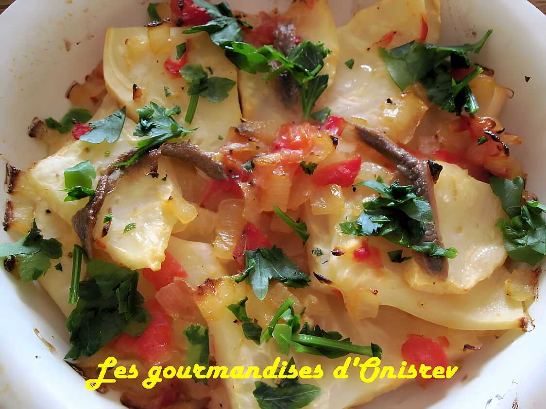 Recette de Cœur de céleri rave à la niçoise