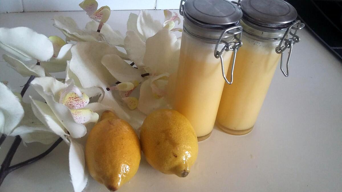 recette Lemon curd au micro onde