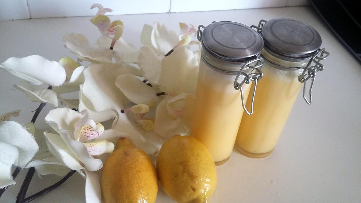 recette Lemon curd au micro onde