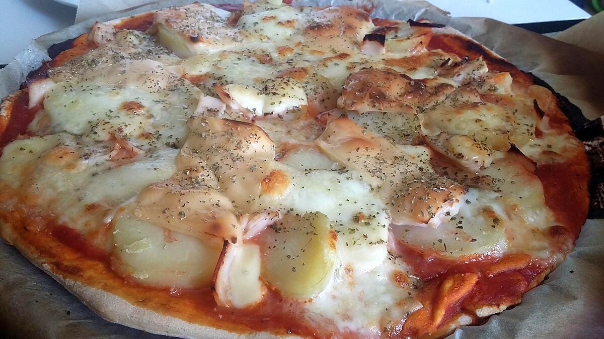 recette Pizzas façon raclette
