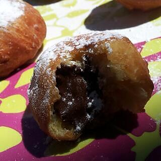 recette Beignets fourrés au carambar