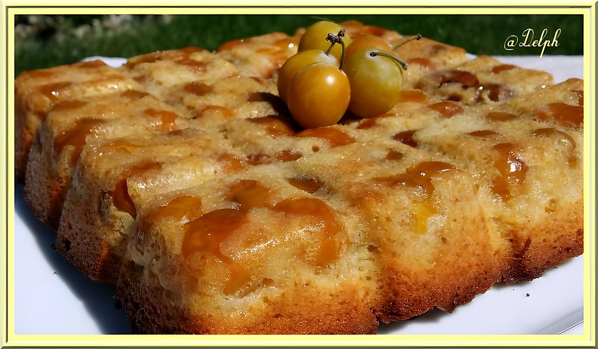 recette Gâteau aux mirabelles