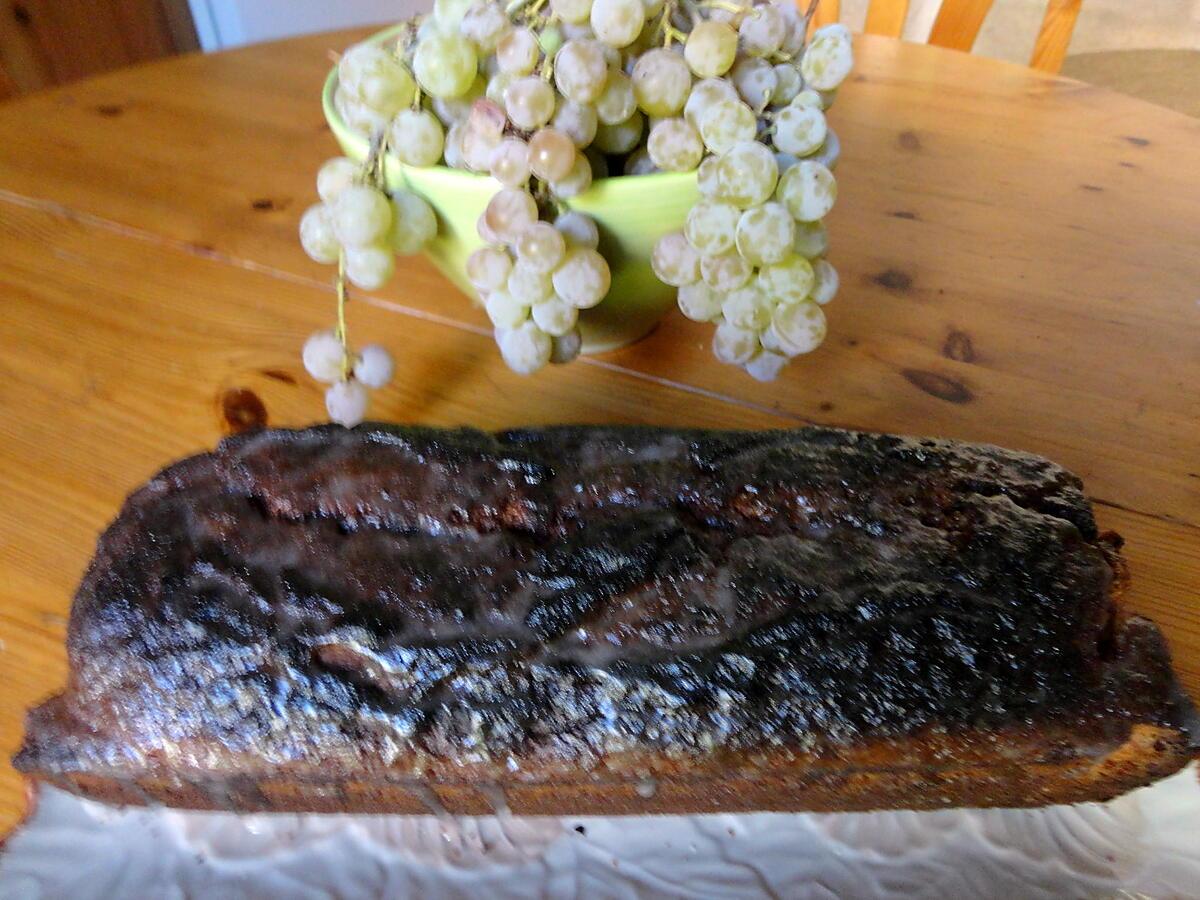 recette CAKE MARBRé chocolat/cacao bananes