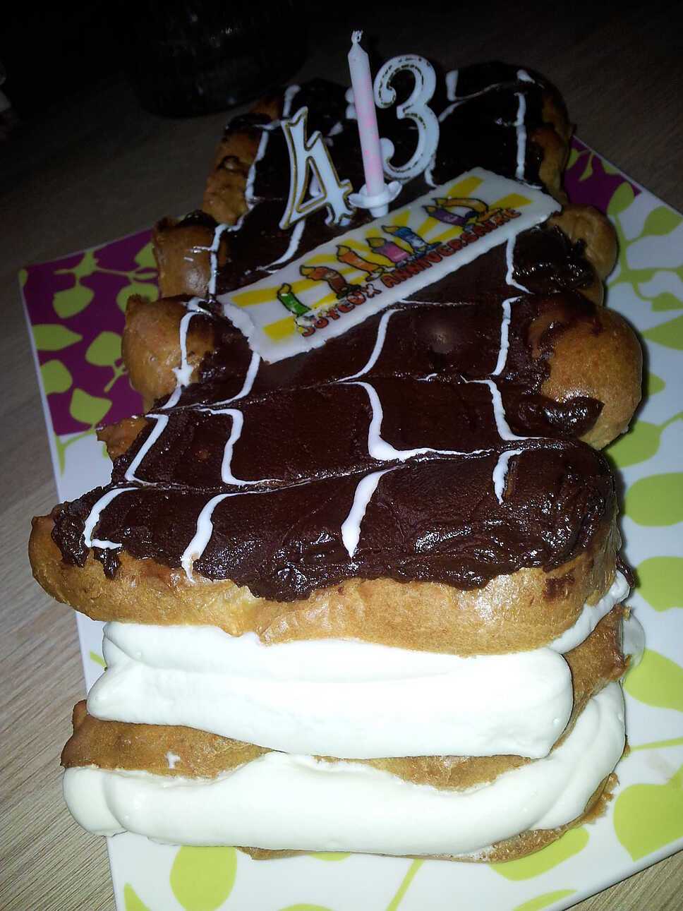 recette Mille-choux à la créme chantilly