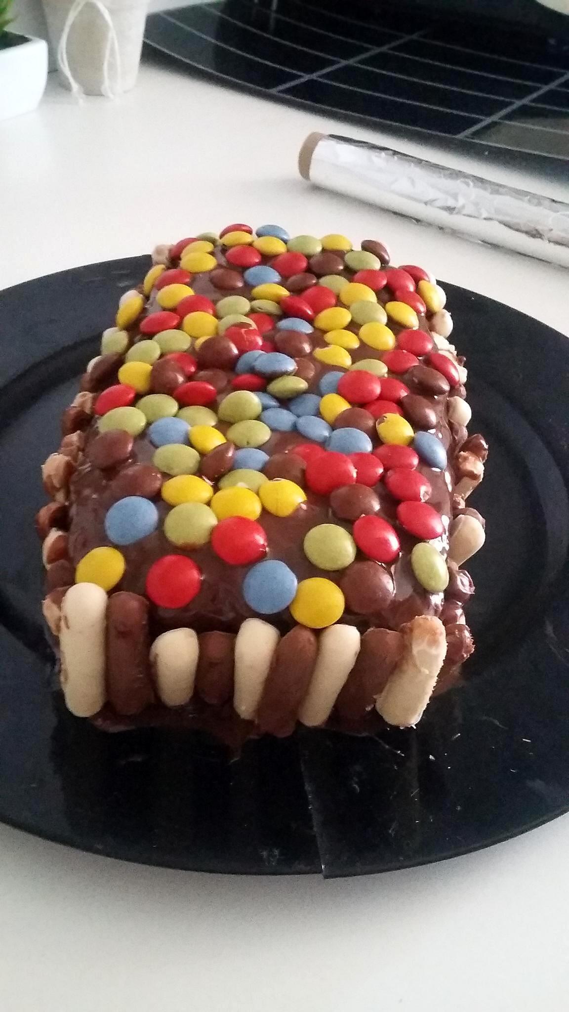 recette Gateau finger et smarties de Princesse pour Mamie