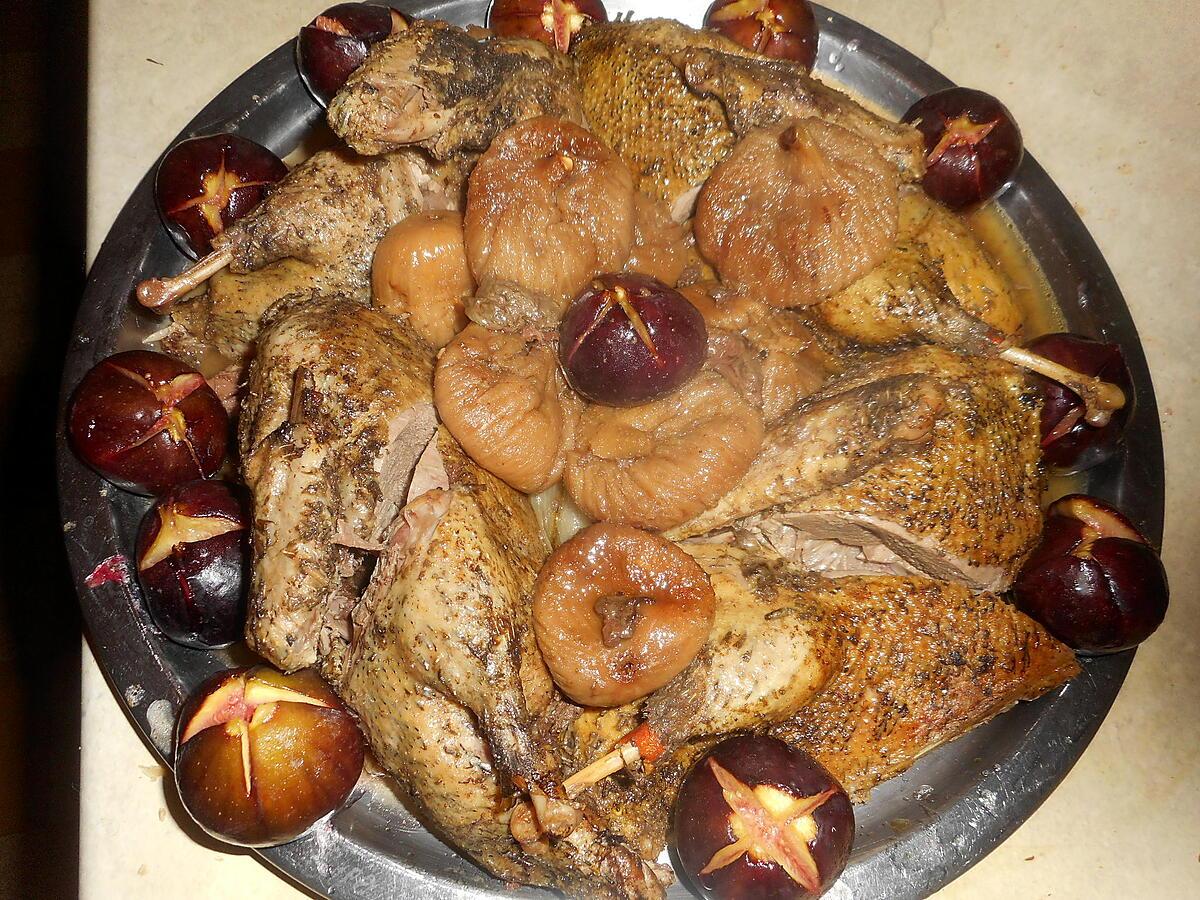 recette Canard colvert aux figues