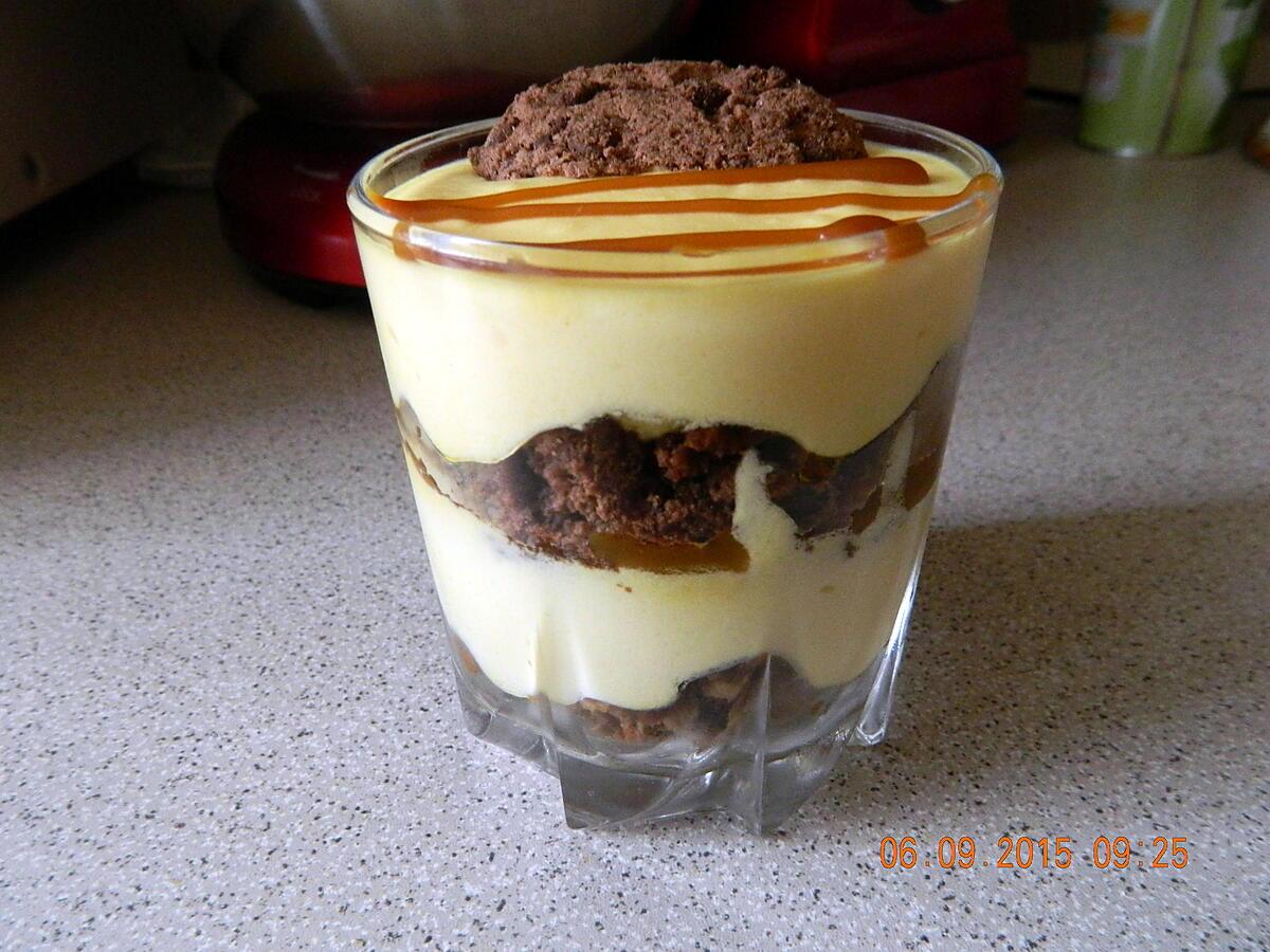 recette Tiramisu aux cookies chocolat