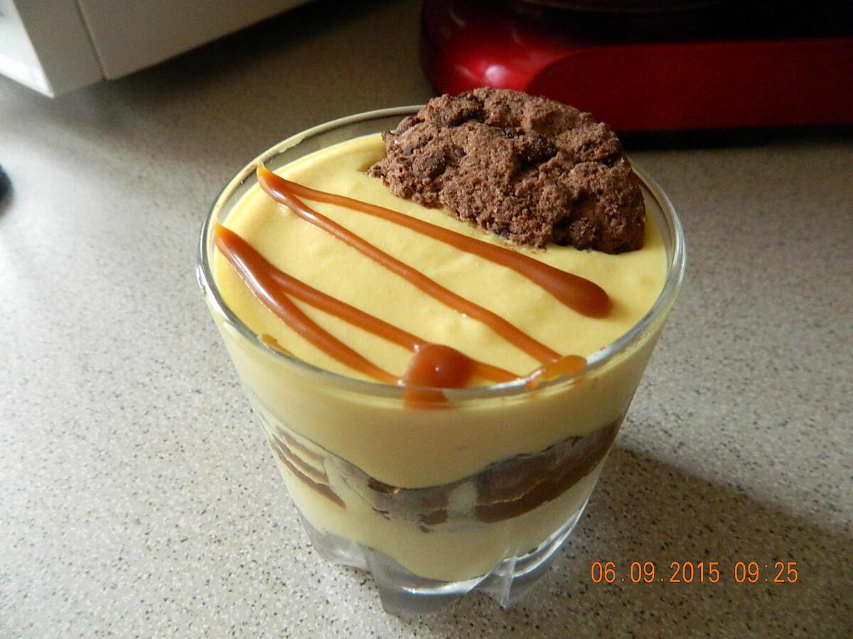 recette Tiramisu aux cookies chocolat