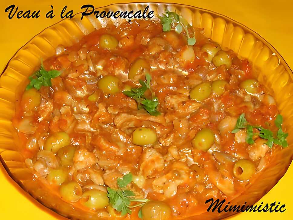 recette Veau à la Provençale