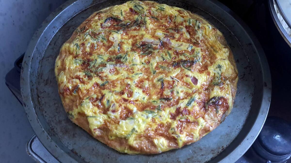 recette omelette  d asperge sauvage