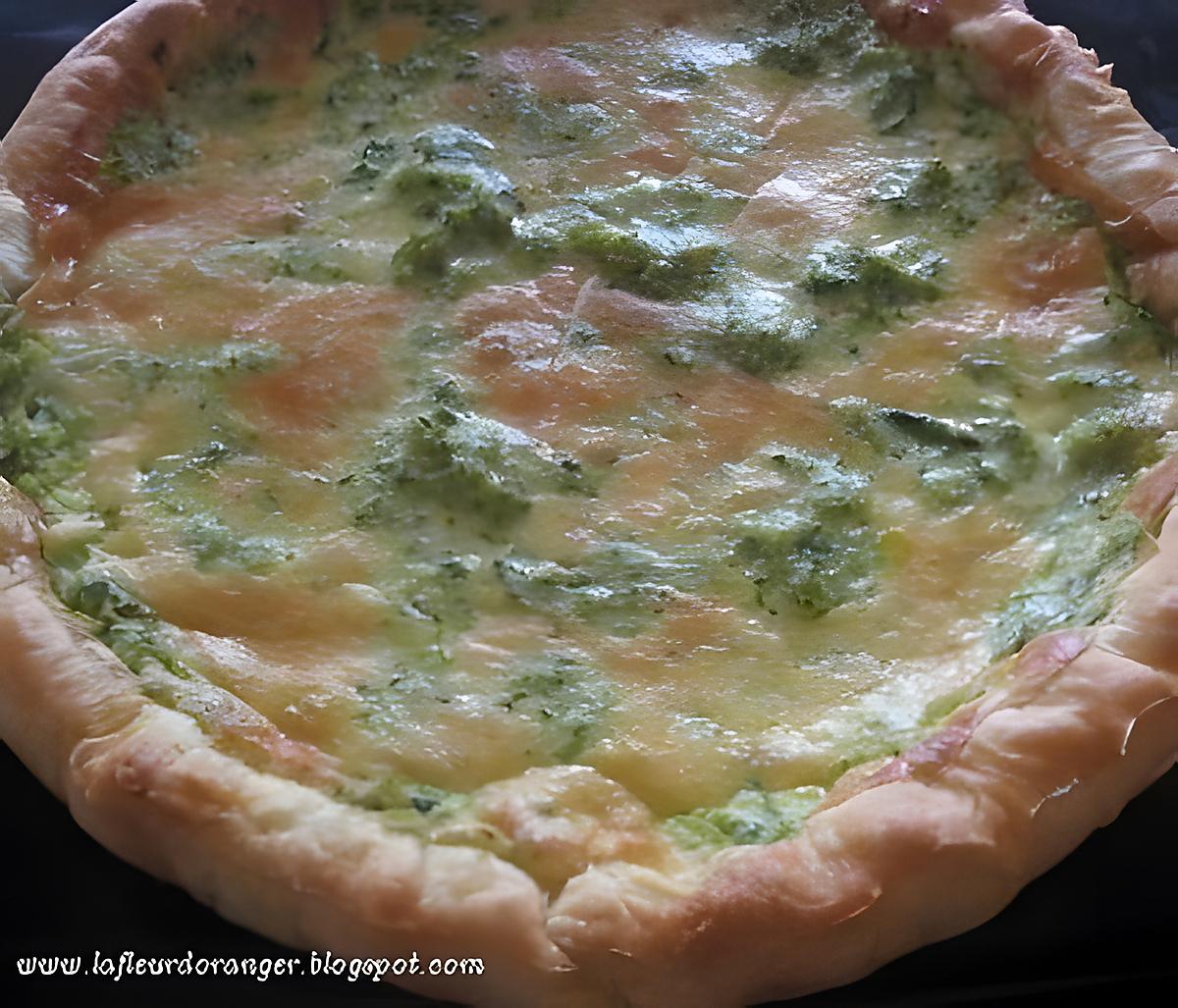 recette tarte fine aux courgettes