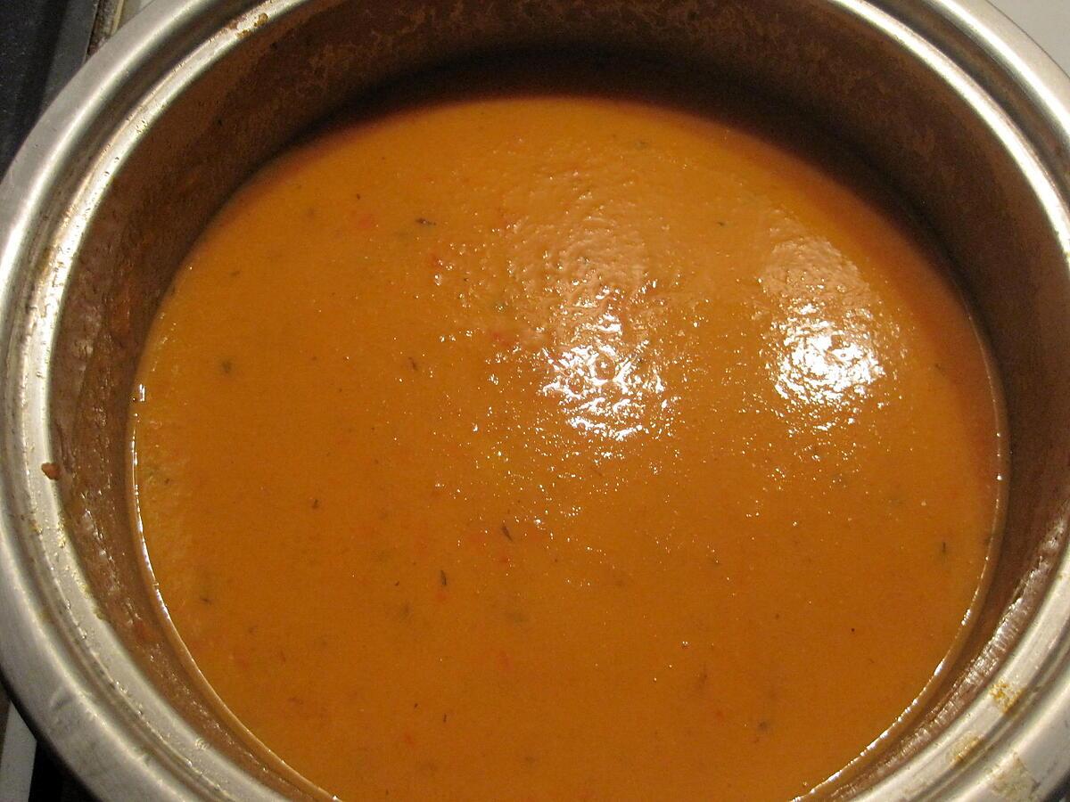 recette crème de tomates