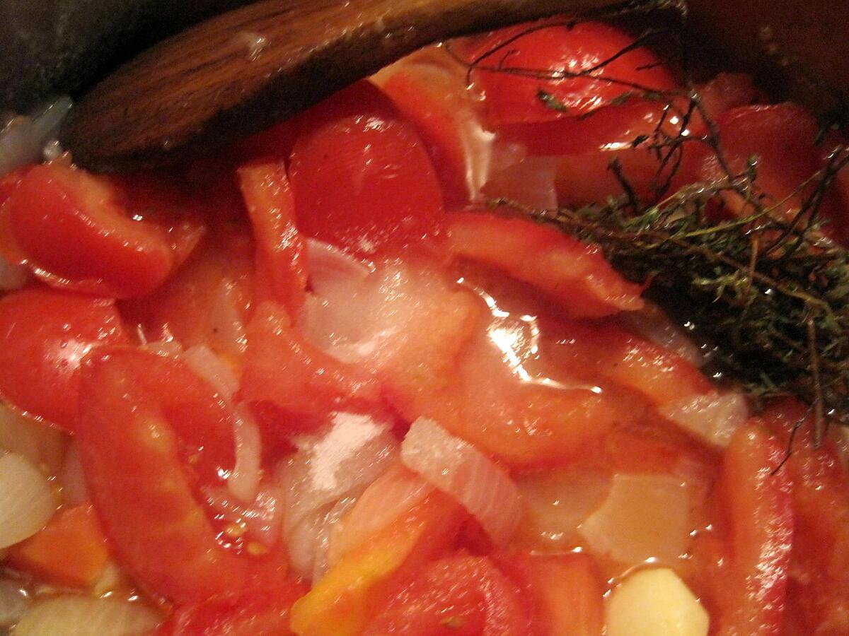 recette crème de tomates