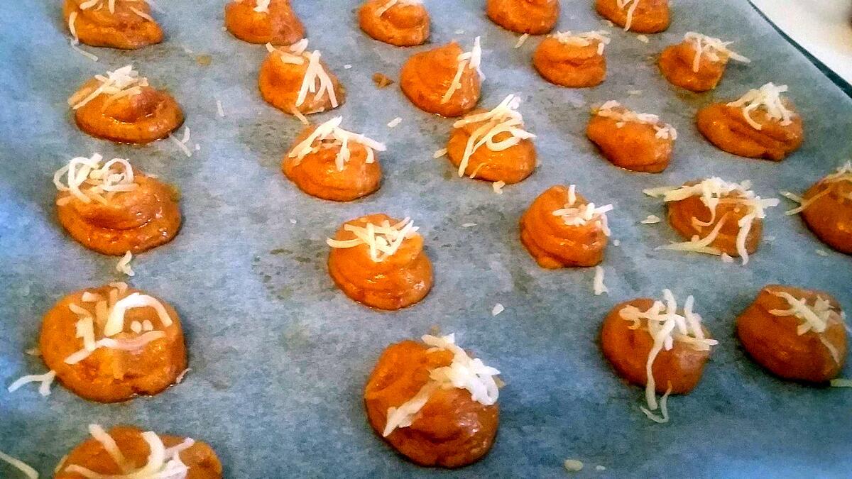 recette Chouquettes chorizo mozzarella