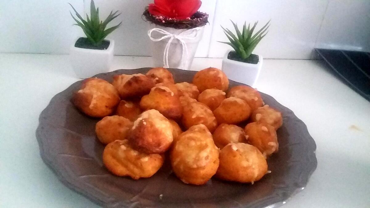 recette Chouquettes chorizo mozzarella