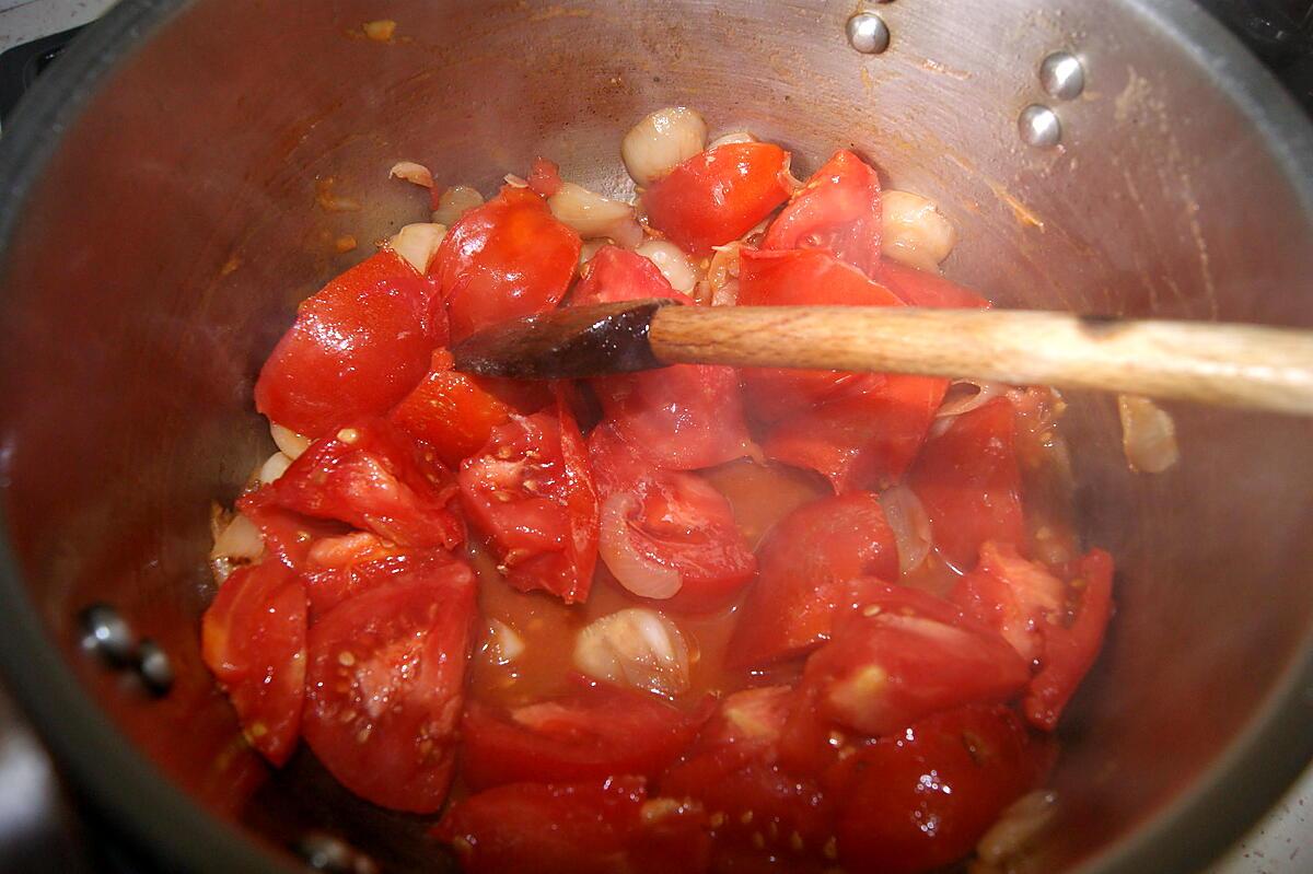 recette Haricots blancs à la tomate