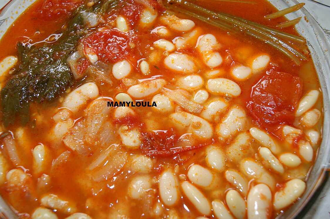 Haricots blancs à la tomate 400g DLC: 31-MAI24