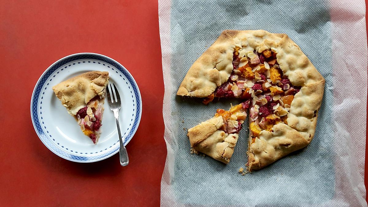 recette Tarte rustique aux fruits d'été