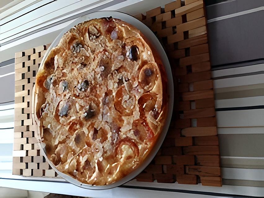 recette tarte abricot à l'alsacienne