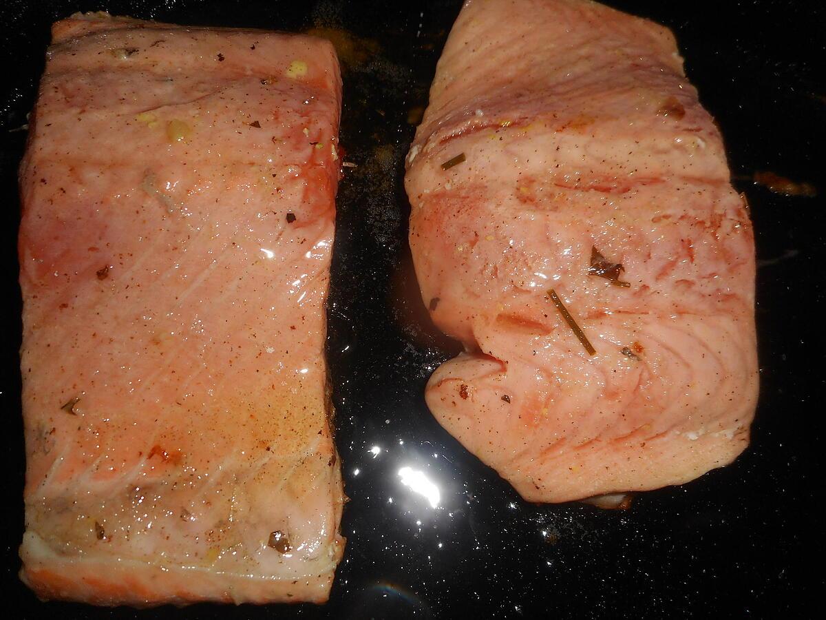 recette Pavé de saumon sauce citonnée