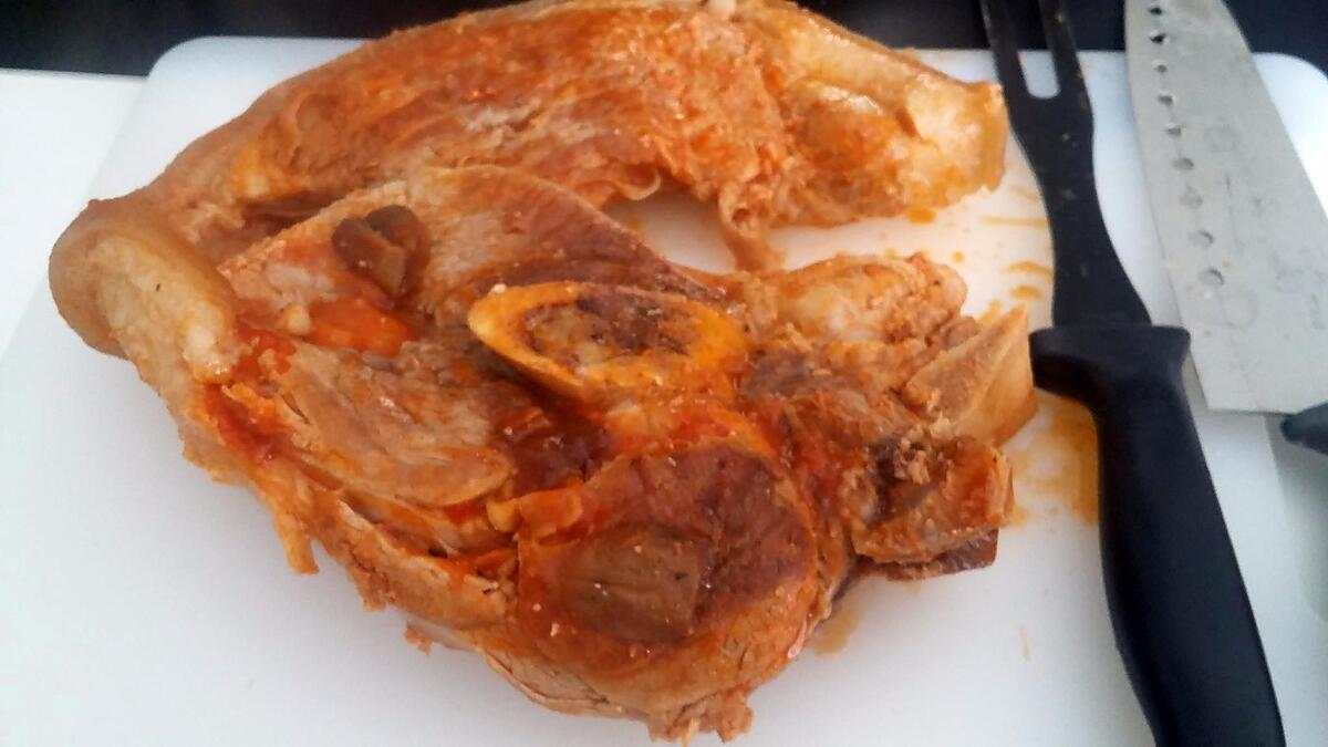 recette Ragout de rouelle de porc