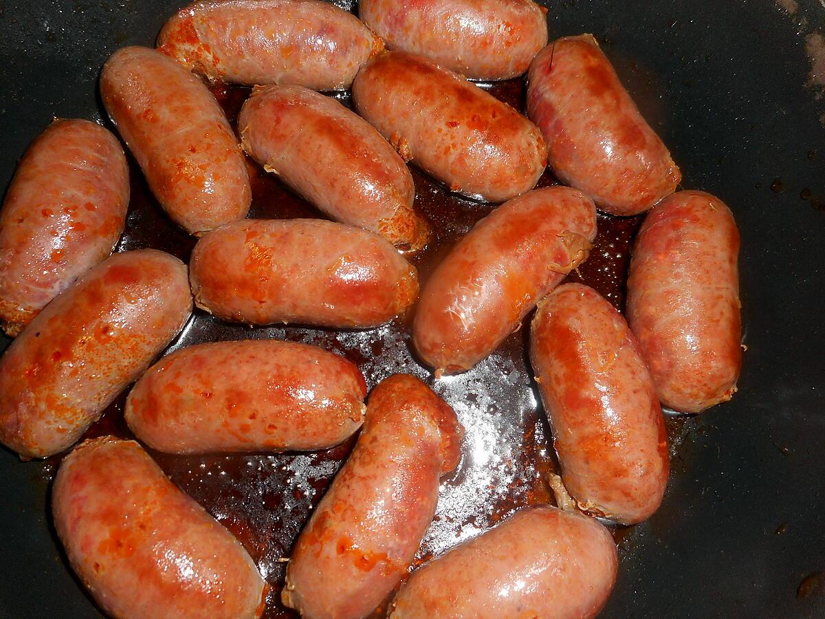 recette Petits chorizo à cuire aux haricots rouge