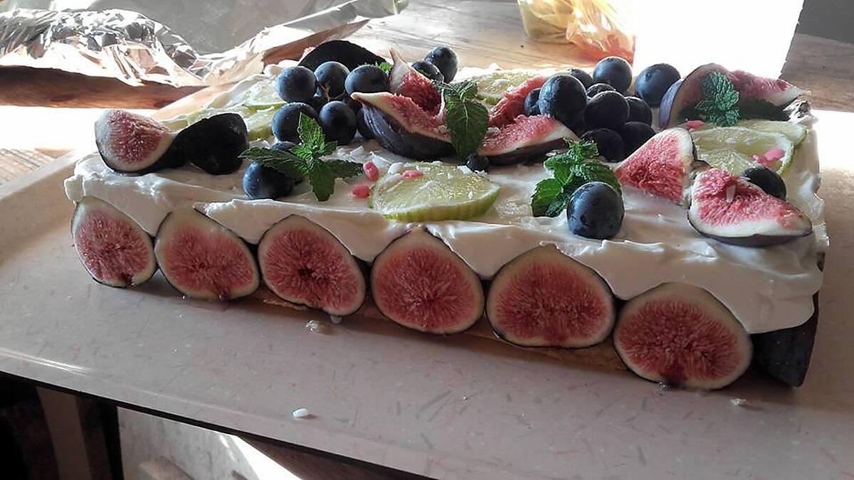 recette Un fraisier bin non un figuier