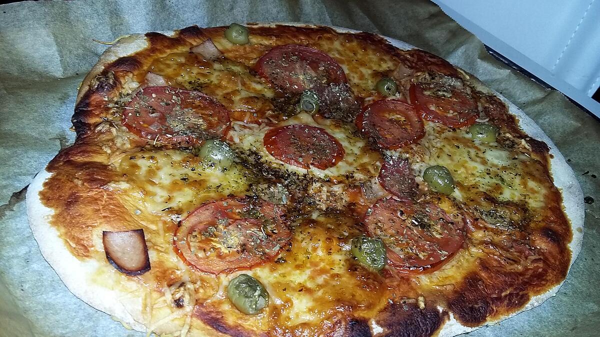 recette Pizza tomate mozzarella