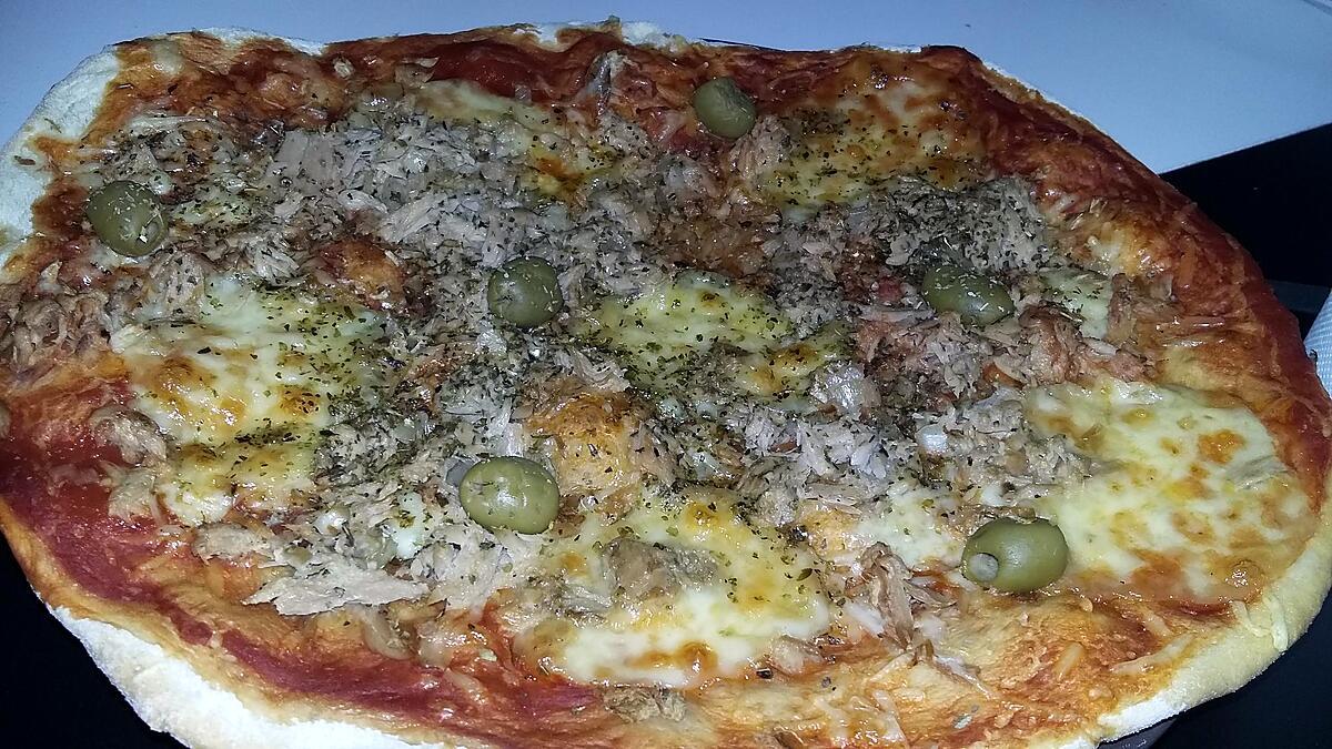 recette Pizza au thon