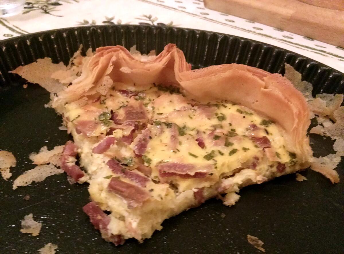 recette Quiche pate filo