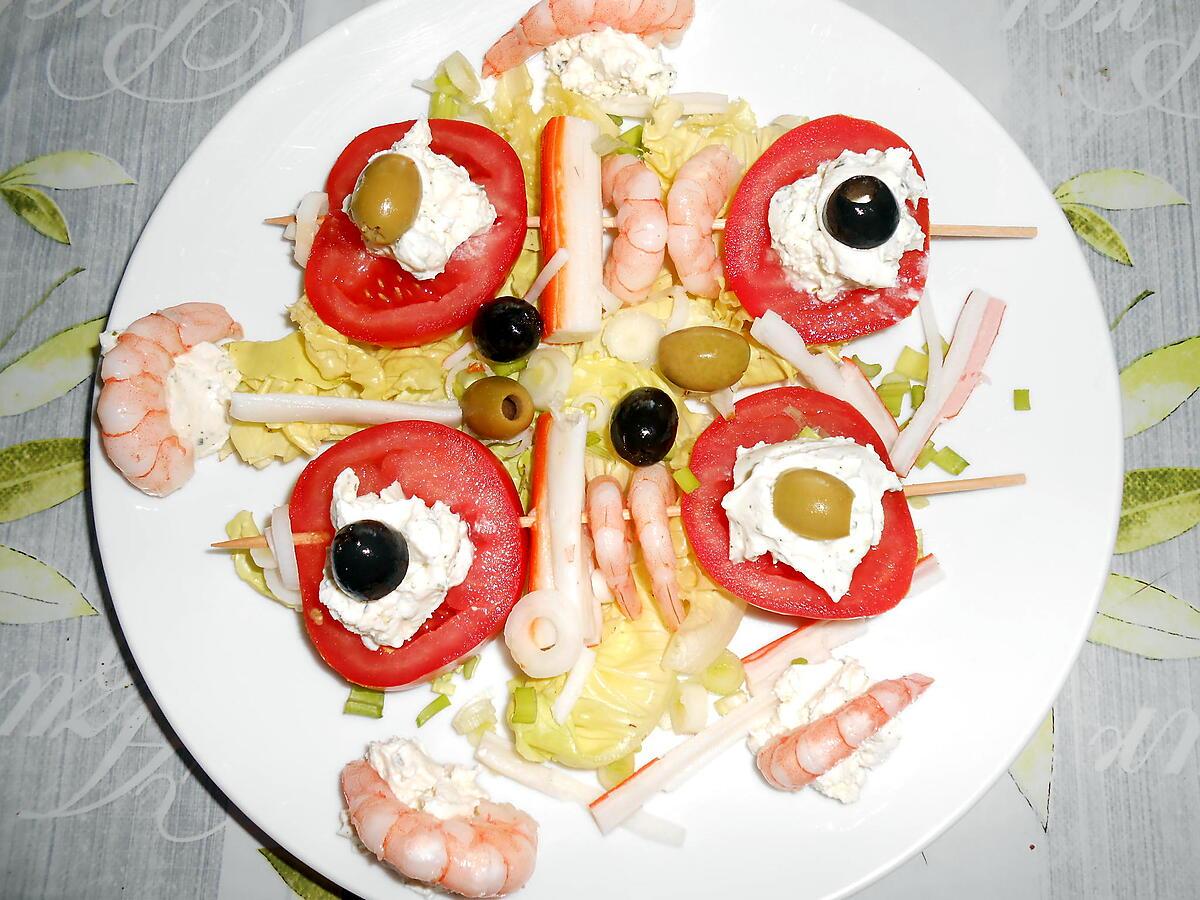 recette PETITES BROCHETTES FRAICHEUR