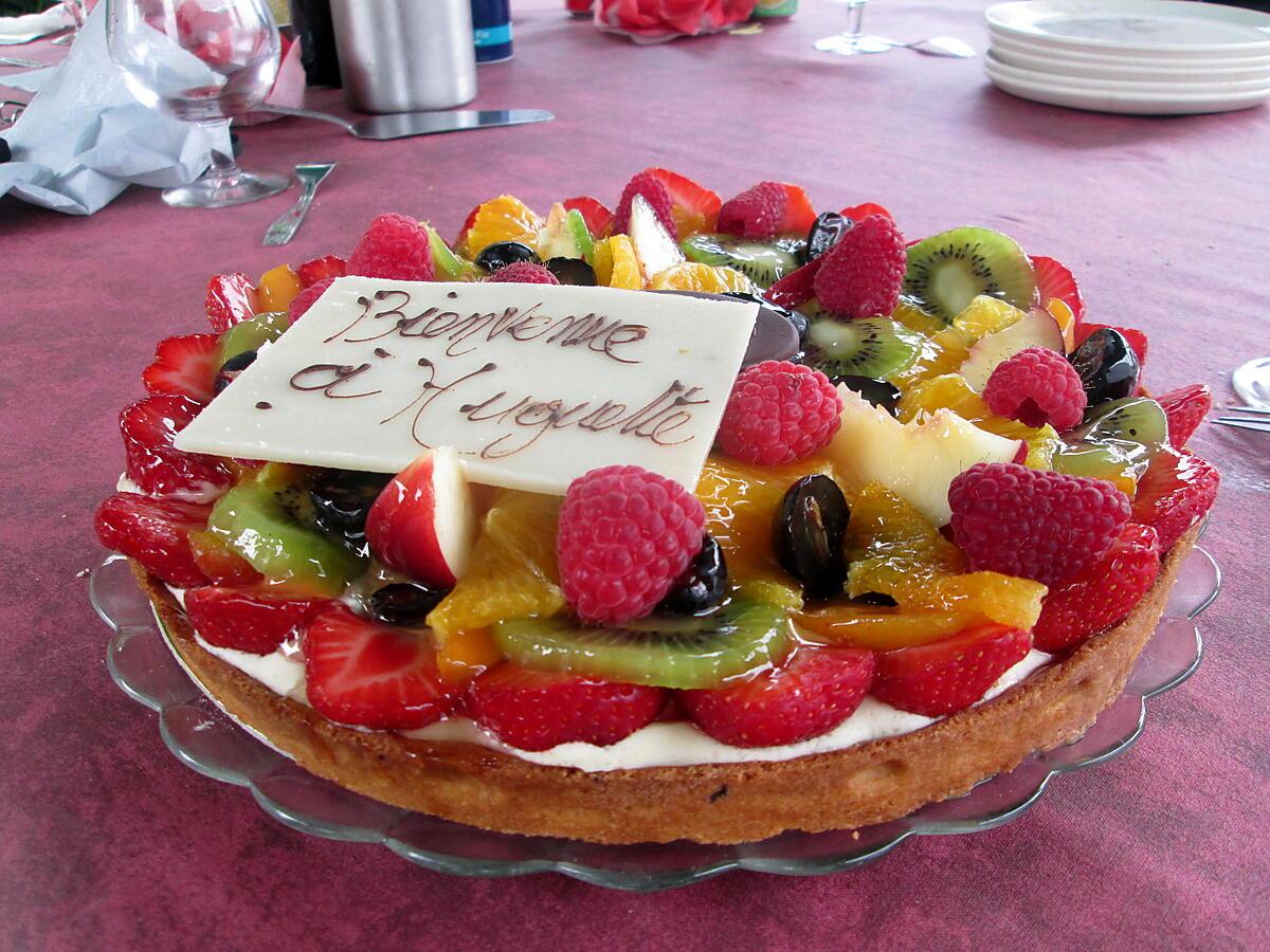 recette gateau peches  rhubarbe,   pate de spéculos   idée de mamyloula,    et::::