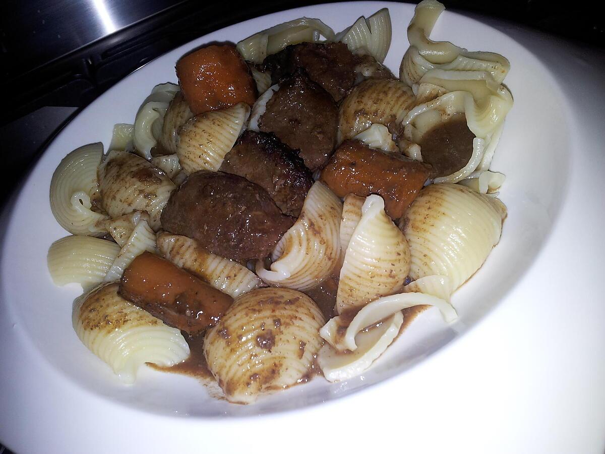 recette Tajine de boeuf bourguignon