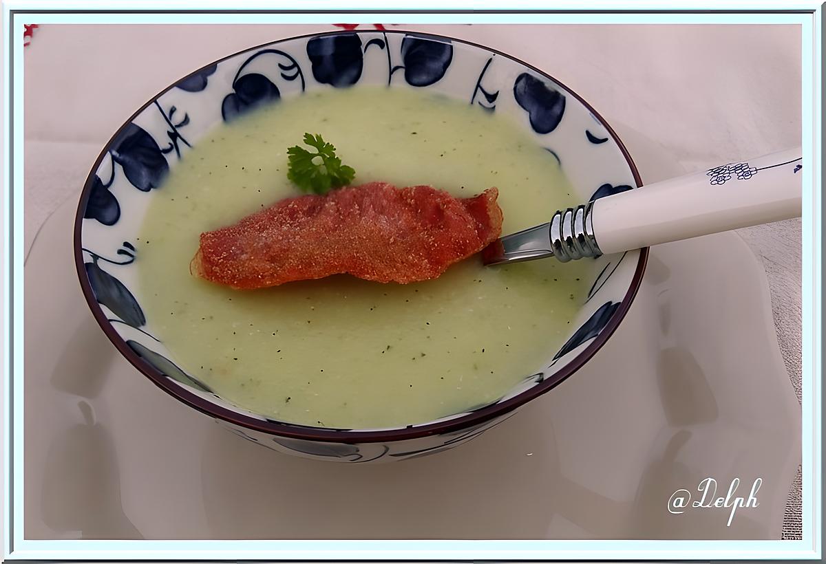 recette Soupe de Pâtisson au chèvre