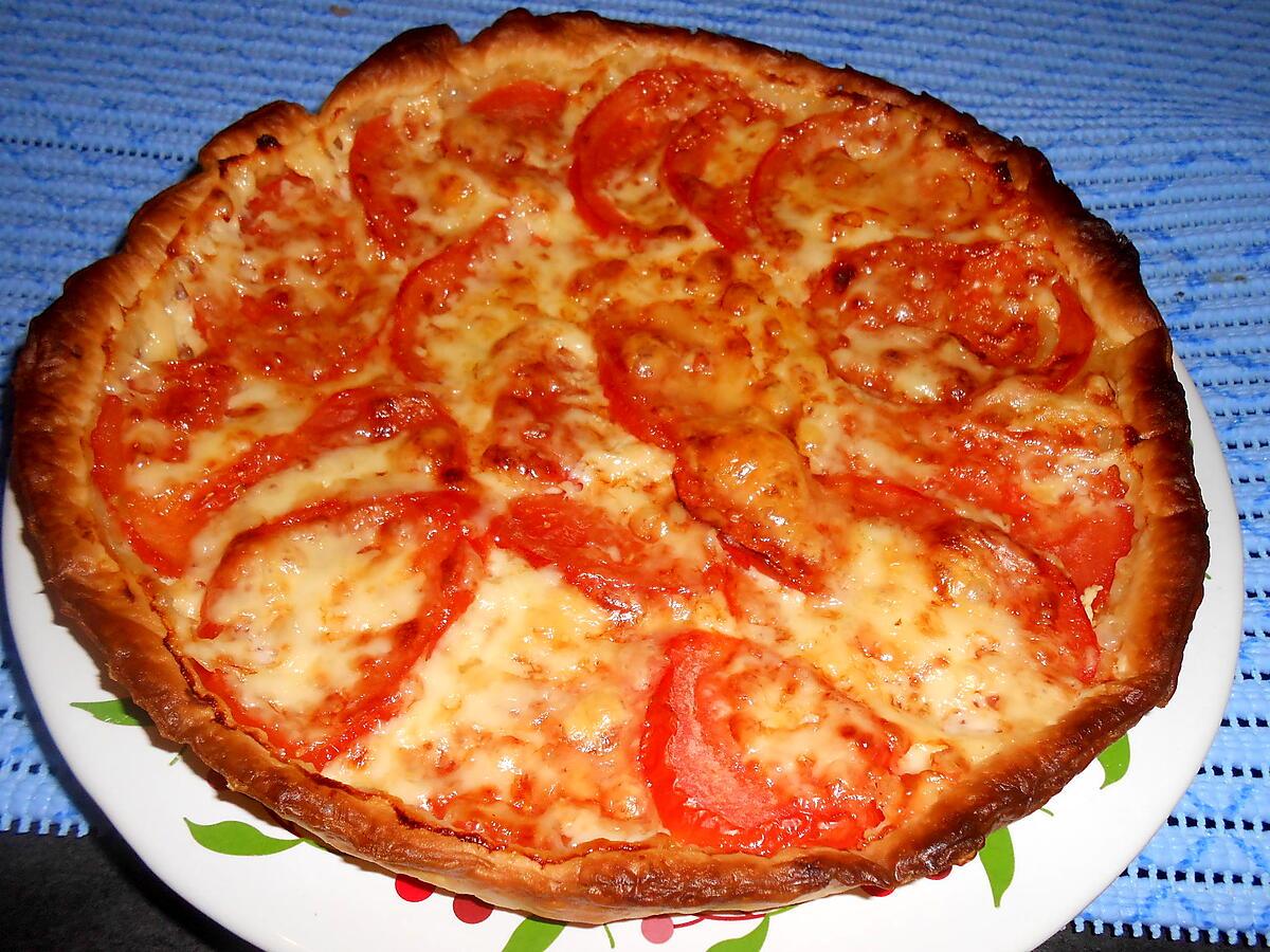 recette TARTE TOMATES CANTAL