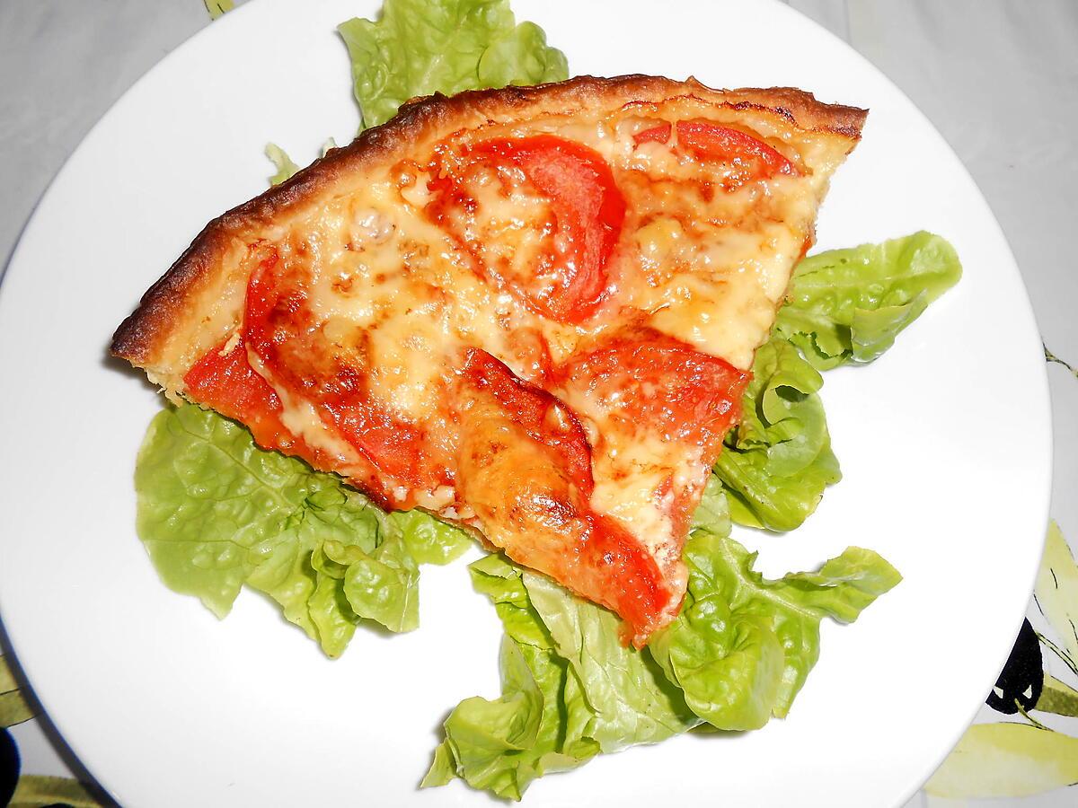 recette TARTE TOMATES CANTAL