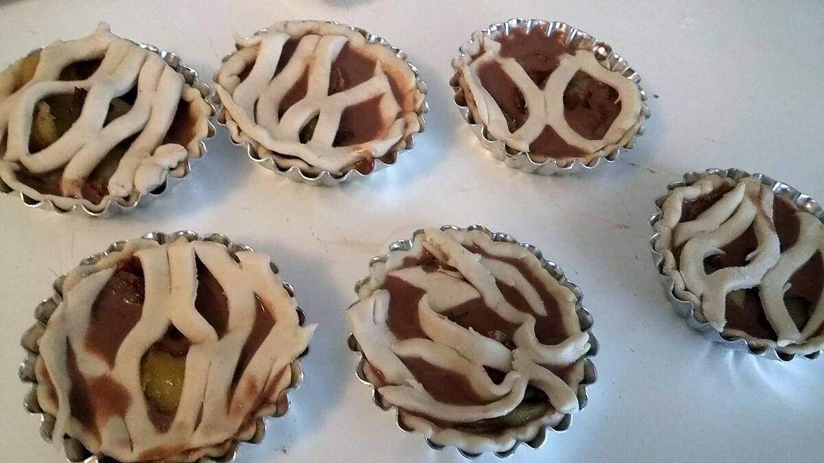 recette Minis tartes au pomme Nutella