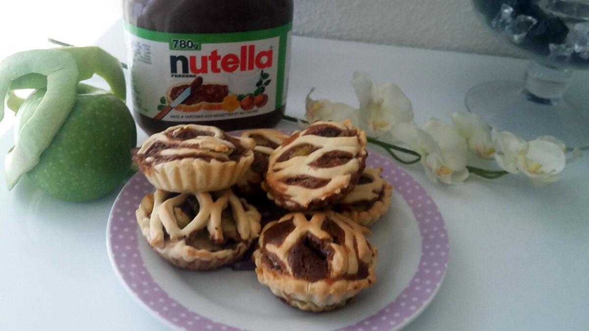 recette Minis tartes au pomme Nutella