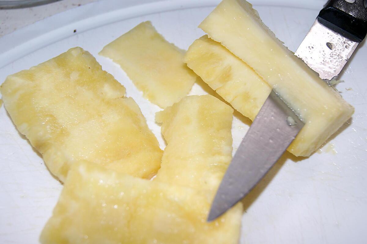recette Gâteau ananas, fromage blanc, noix de coco.