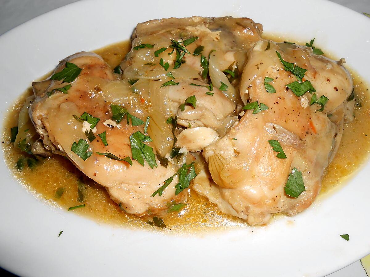 recette POULET SAUCE ROQUEFORT