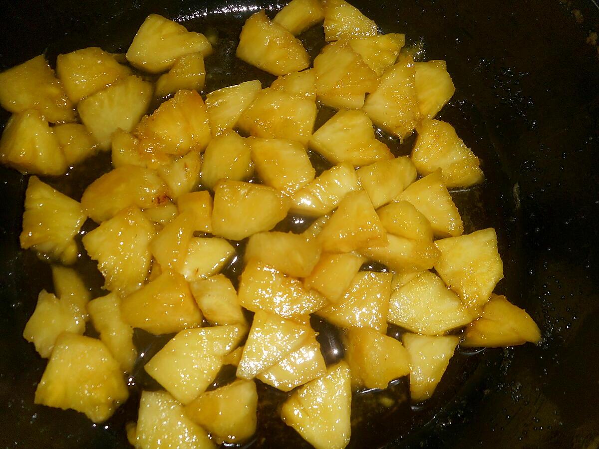 recette Daurade grillées a l ananas
