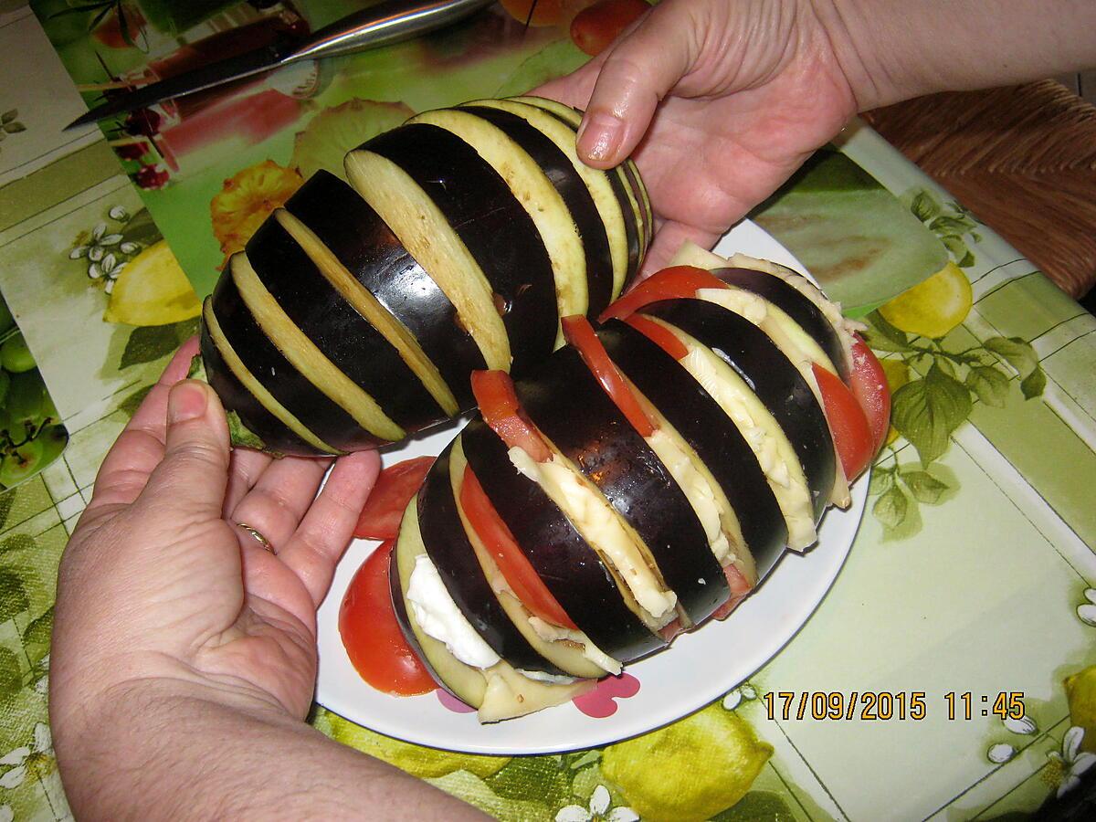 recette Aubergines farcies à ma façon