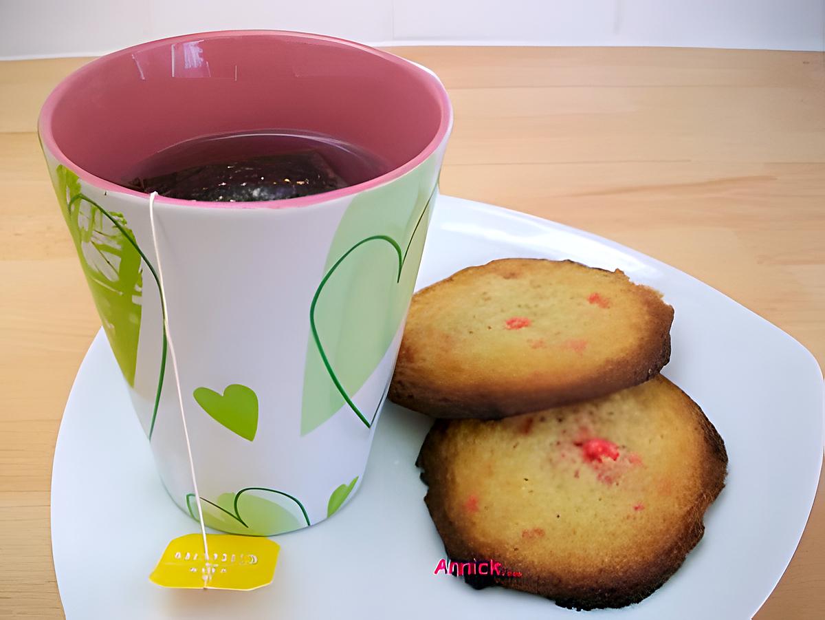 recette biscuits noix de coco-pralines roses