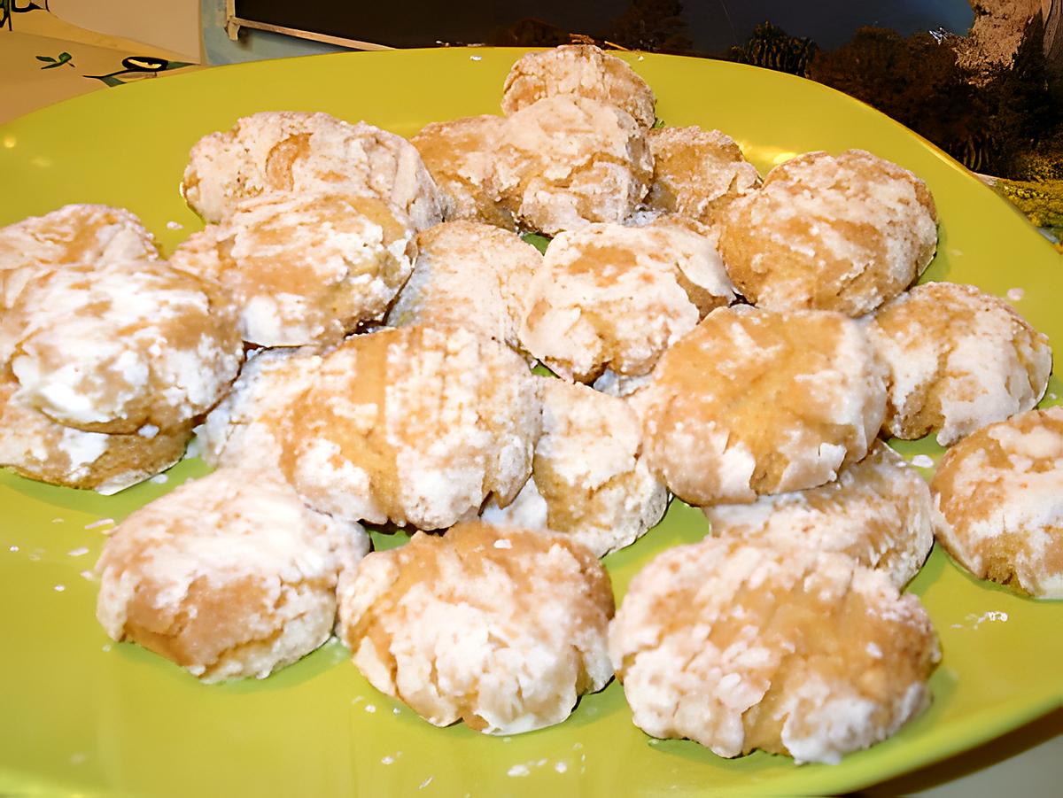 recette amaretti moelleux