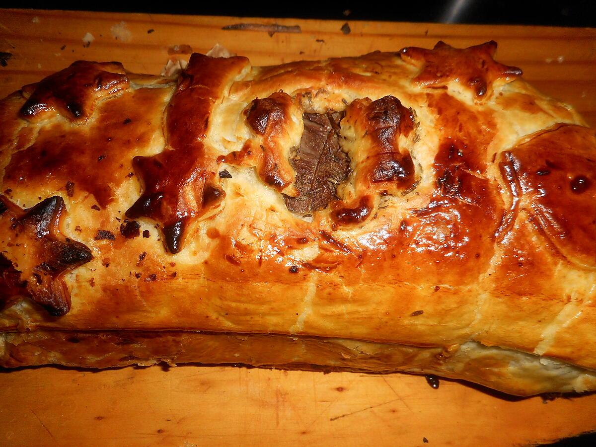 recette Filet de boeuf en croute foie gras