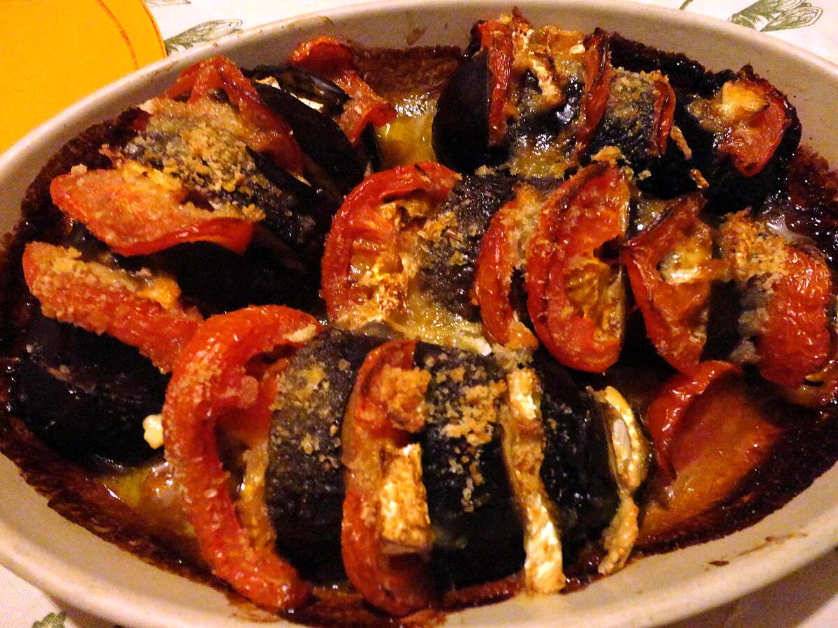 recette aubergines a la façon de  CreMina