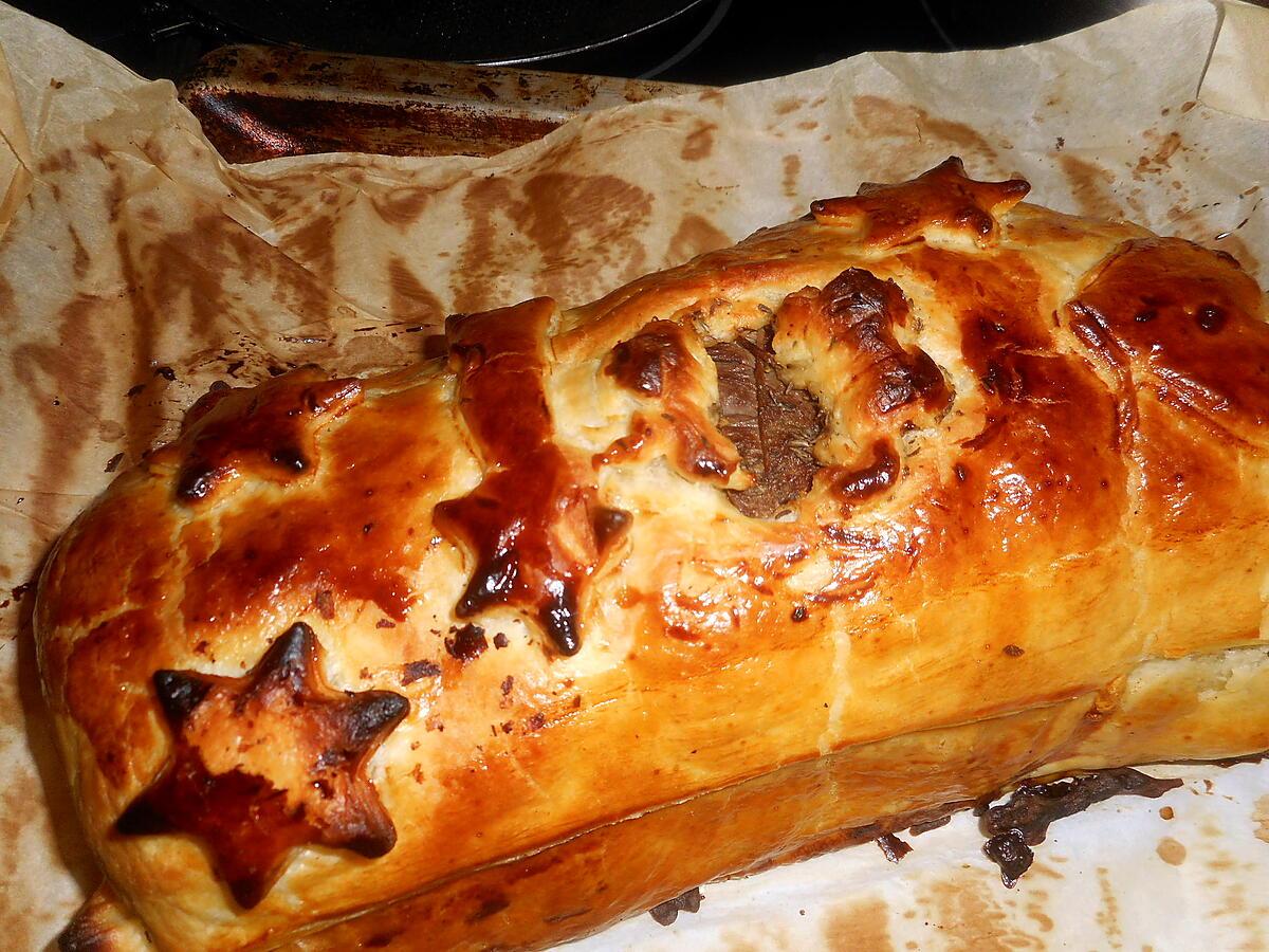 recette Filet de boeuf en croute foie gras