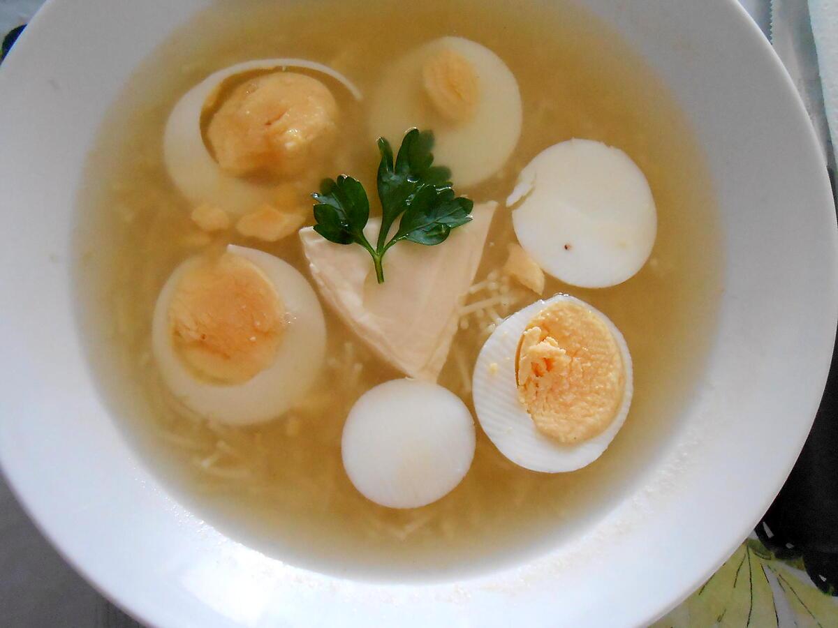 recette PETITE SOUPE REGIME (avant examens médicaux)