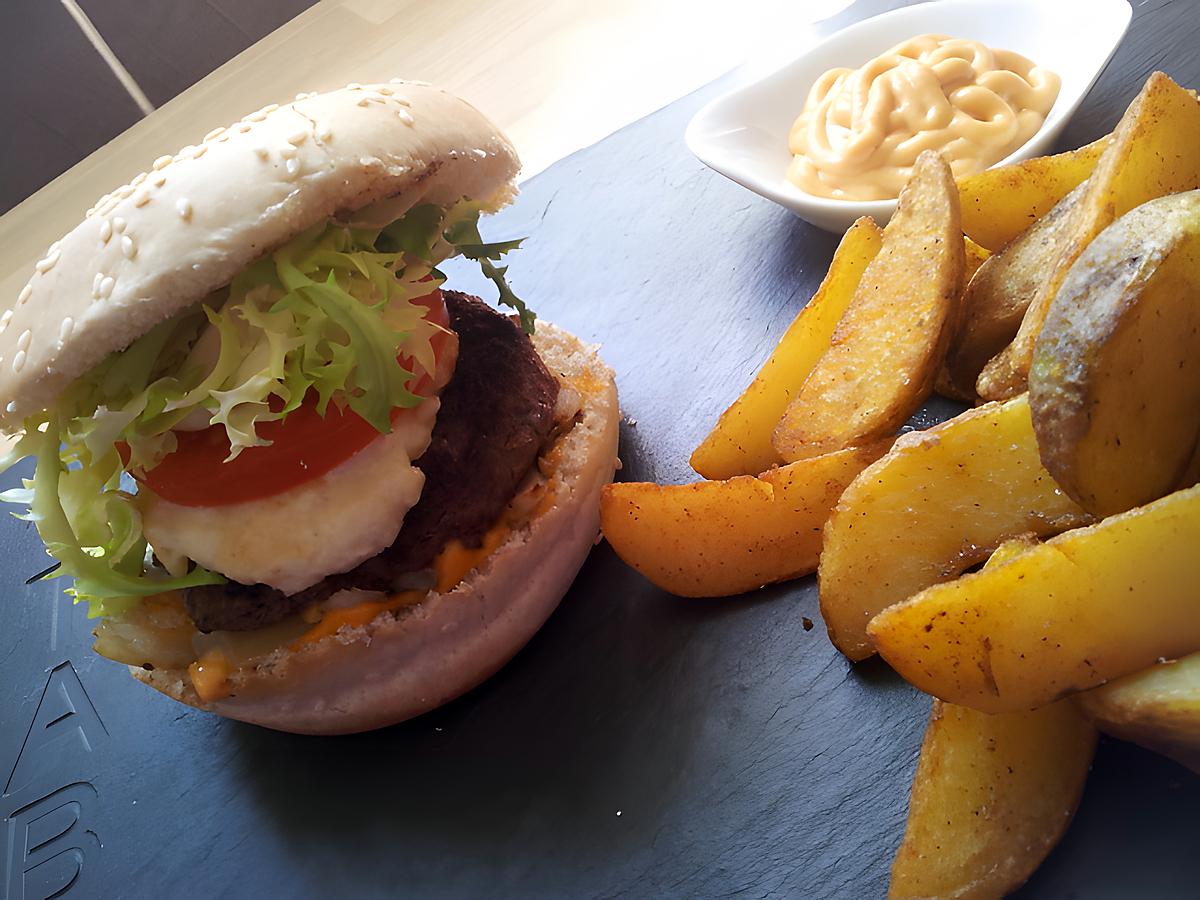 recette Burger au Munster