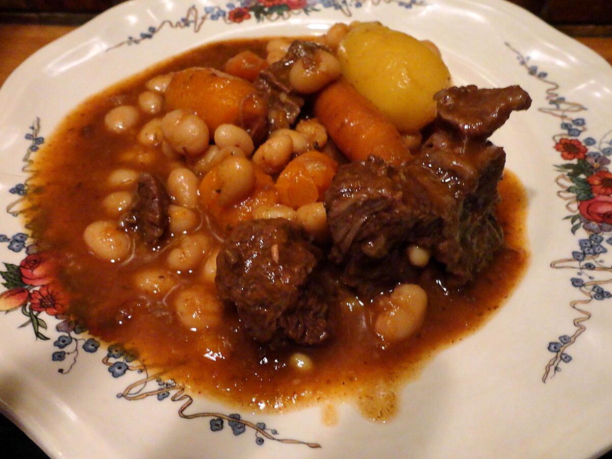 recette haricots blancs joue de boeuf de mamyloula et jean